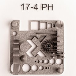Tištěný vzorník z oceli 17-4 PH